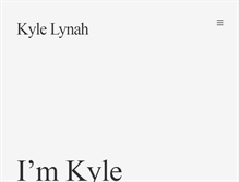 Tablet Screenshot of kylelynah.com